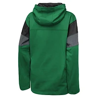 T-shirt à capuche manches longues et pour jeunes Outerstuff Kelly Green des Philadelphia Eagles