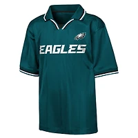 Youth Outerstuff  Midnight Green Philadelphia Eagles Stadium Jersey Polo