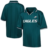 Youth Outerstuff  Midnight Green Philadelphia Eagles Stadium Jersey Polo