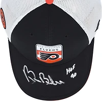 Casquette Fanatics Draft autographiée par Bill Barber des Flyers de Philadelphie avec inscription « HOF 90 »