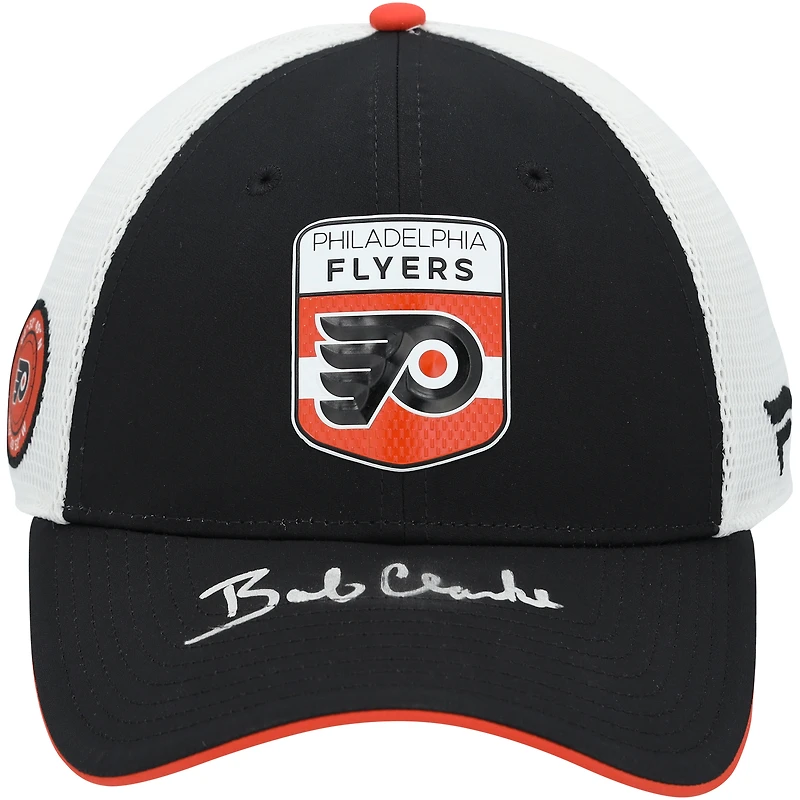 Casquette autographiée par Bobby Clarke des Flyers de Philadelphie (Fanatics Draft)