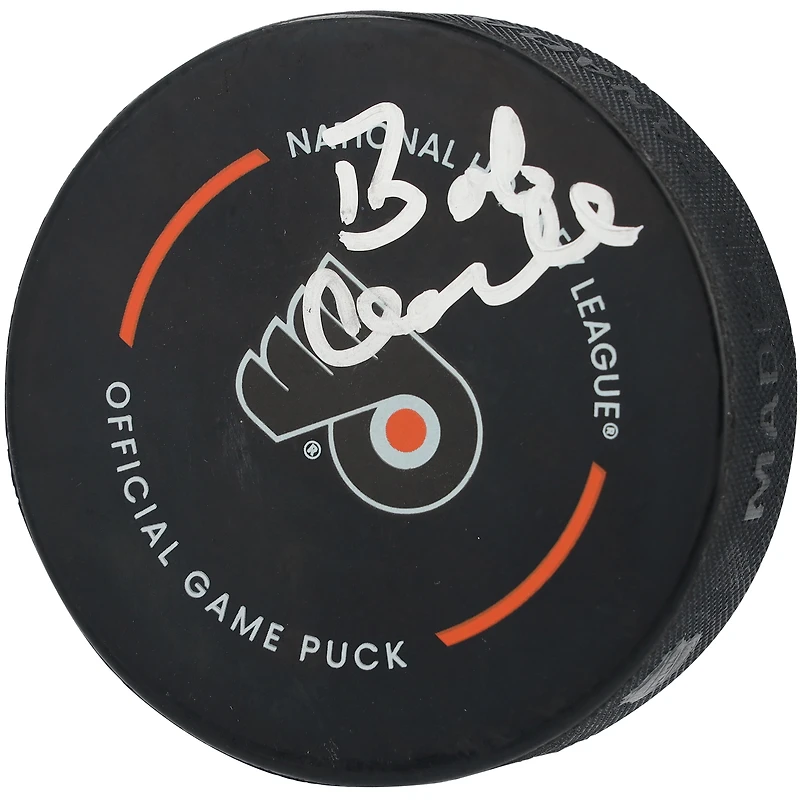 Bobby Clarke Philadelphia Flyers Autographed Official Game Puck