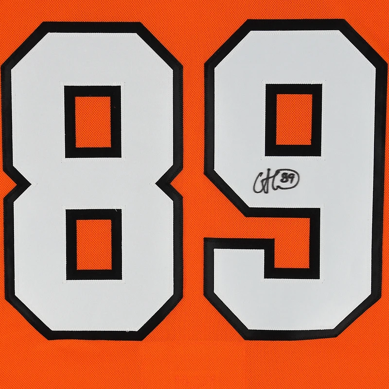 Cam Atkinson Philadelphia Flyers Autographed Orange Adidas Authentic Jersey
