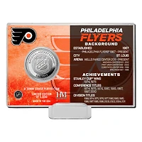 Highland Mint Philadelphie Flyers Histoire de l'équipe - Coin Card