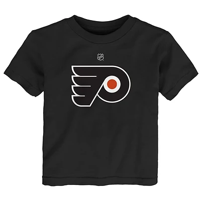 Infant Outerstuff Black Philadelphia Flyers Primary Logo T-Shirt
