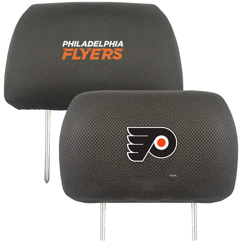 Housse d'appuie-tête de voiture Logo Brands Philadelphia Flyers