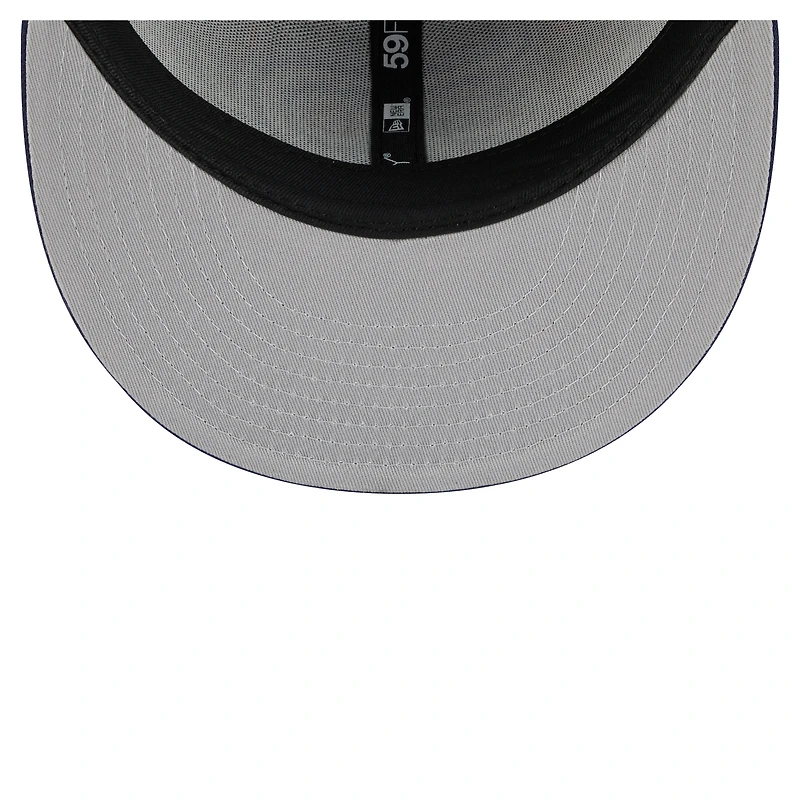 Casquette ajustée 59FIFTY Americana Fireworks des Flyers de Philadelphie New Era pour homme, bleu marine