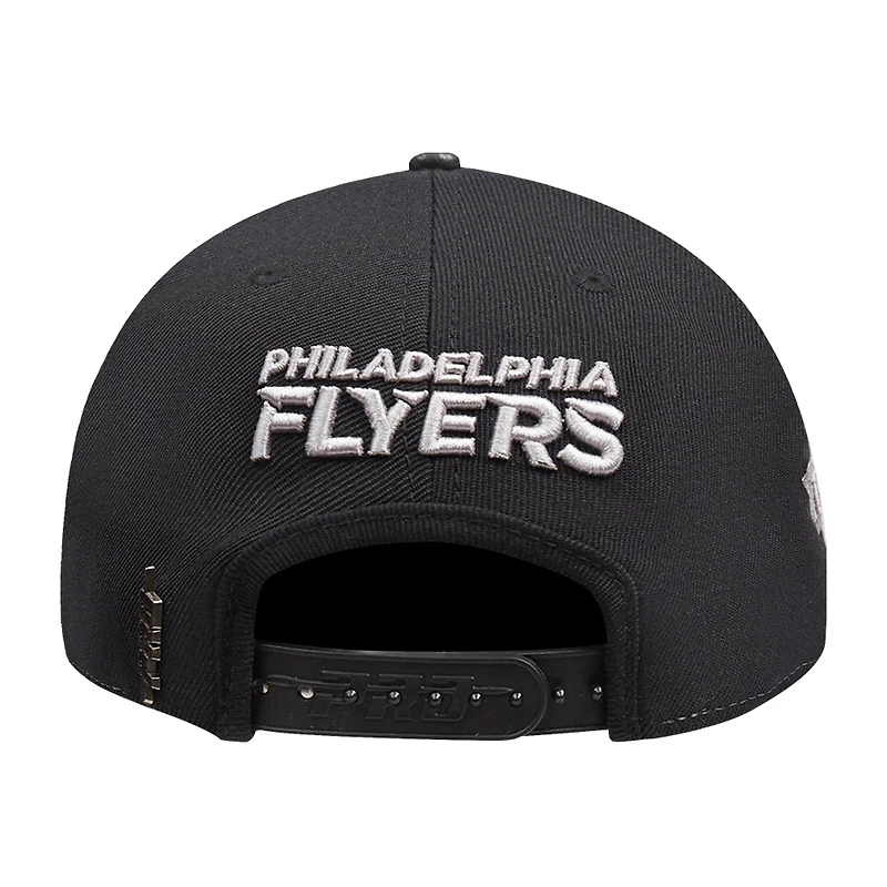 Men's Pro Standard Cream Philadelphia Flyers French Terry Snapback Hat