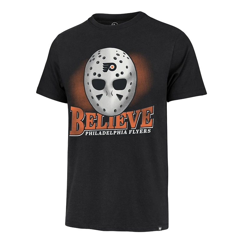 T-shirt noir pour homme « 47 Philadelphia Flyers Believe Franklin »