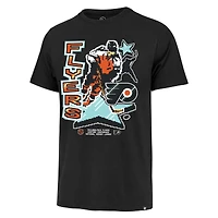 T-shirt Franklin pour hommes, briquet avec lampe des Flyers de Philadelphie '47, noir