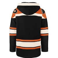 Sweat à capuche noir '47 pour homme des Flyers de Philadelphie Superior Lacer
