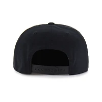 Men's '47  Black Philadelphia Flyers Whitlock Corduroy Captain Snapback Hat