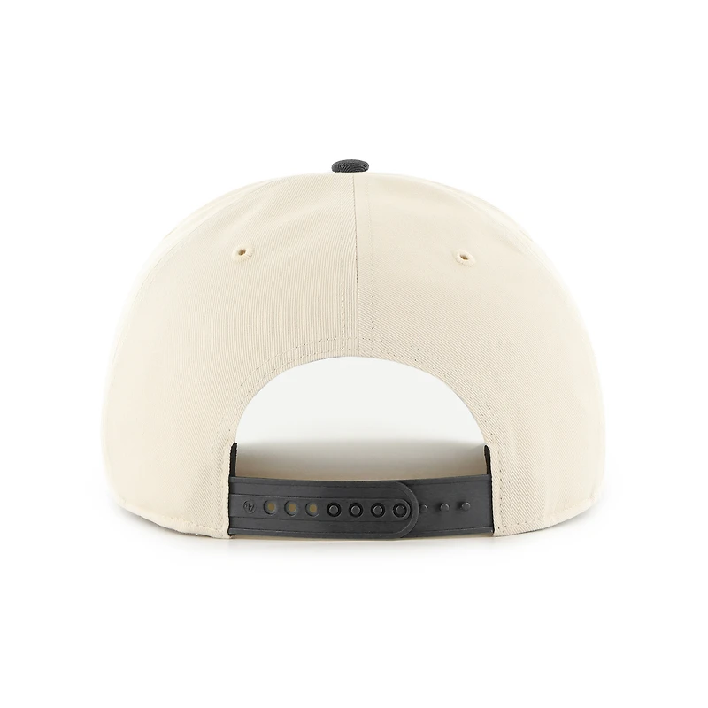 Men's '47  Cream/Black Philadelphia Flyers Logo Hitch Adjustable Hat