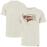 Men's '47  Cream Philadelphia Flyers Journeyman Franklin T-Shirt