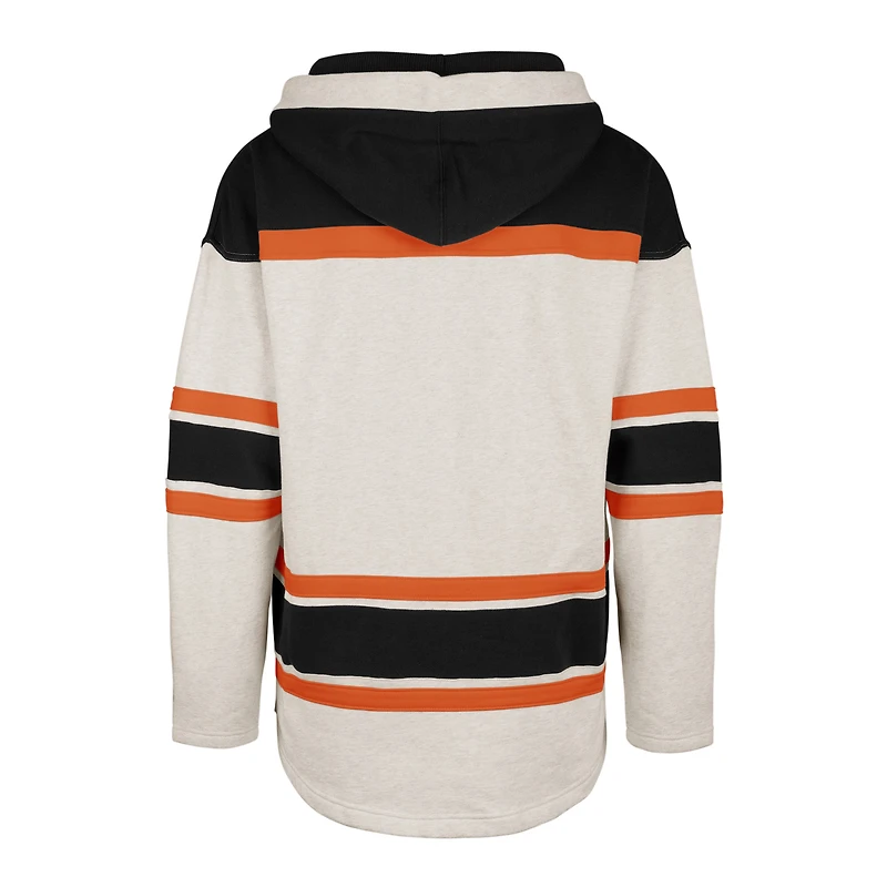 Chandail à capuchon lacets '47 Oatmeal Philadelphia Flyers Rockaway pour hommes