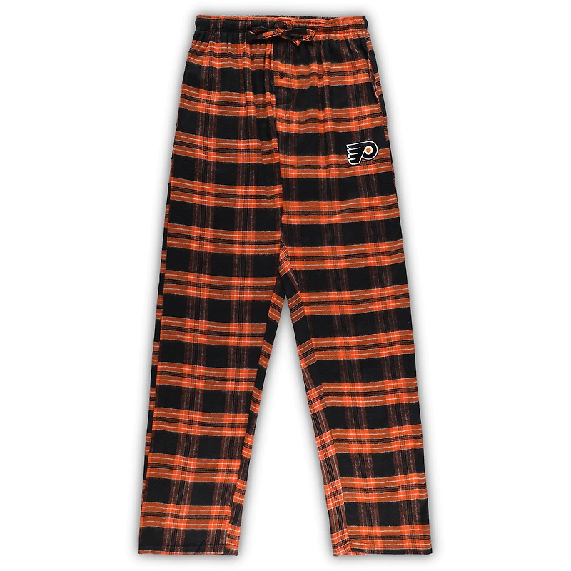 Ensemble de nuit pour homme Big & Tall Flyers Philadelphie noir/orange et pantalon pyjama