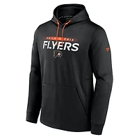 Sweat à capuche noir authentique Pro Rink des Flyers de Philadelphie pour hommes