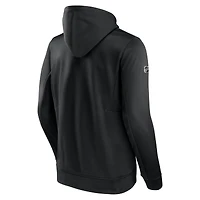 Sweat à capuche noir authentique Pro Rink des Flyers de Philadelphie pour hommes