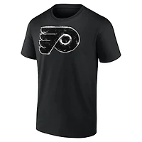 Men's  Black Philadelphia Flyers Iced Out T-Shirt