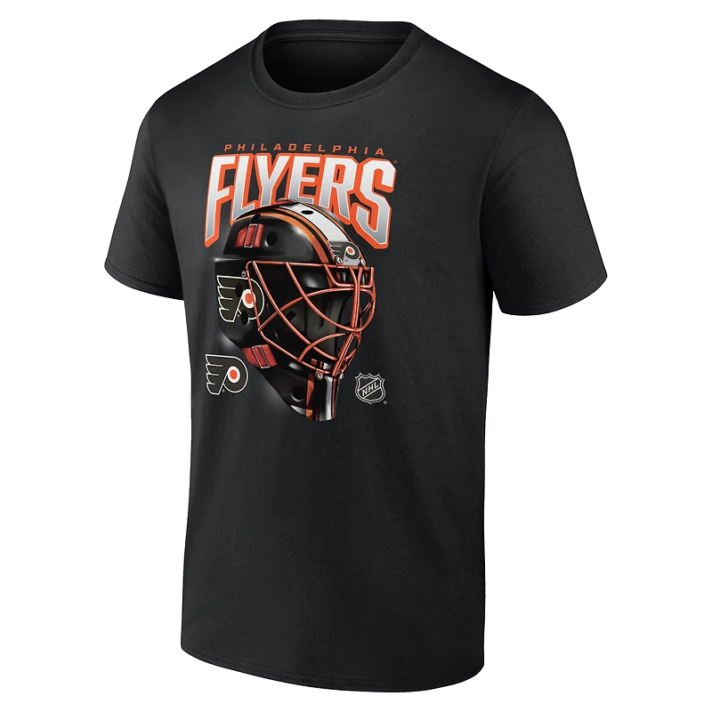 T-shirt noir pour homme des Flyers de Philadelphie, motif Penalty Box