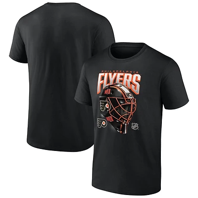 T-shirt noir pour homme des Flyers de Philadelphie, motif Penalty Box