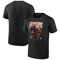 T-shirt noir pour homme des Flyers de Philadelphie, motif Penalty Box