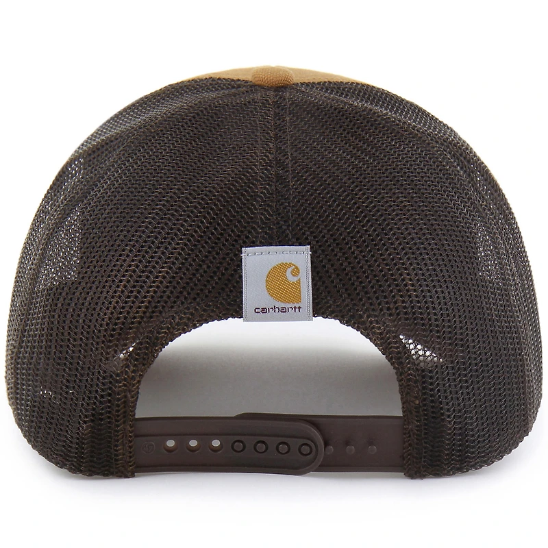 Men's Carhartt x '47 Brown Philadelphia Flyers Trucker Adjustable Hat