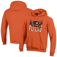 Men's Champion Orange Philadelphia Flyers Powerblend Hoodie