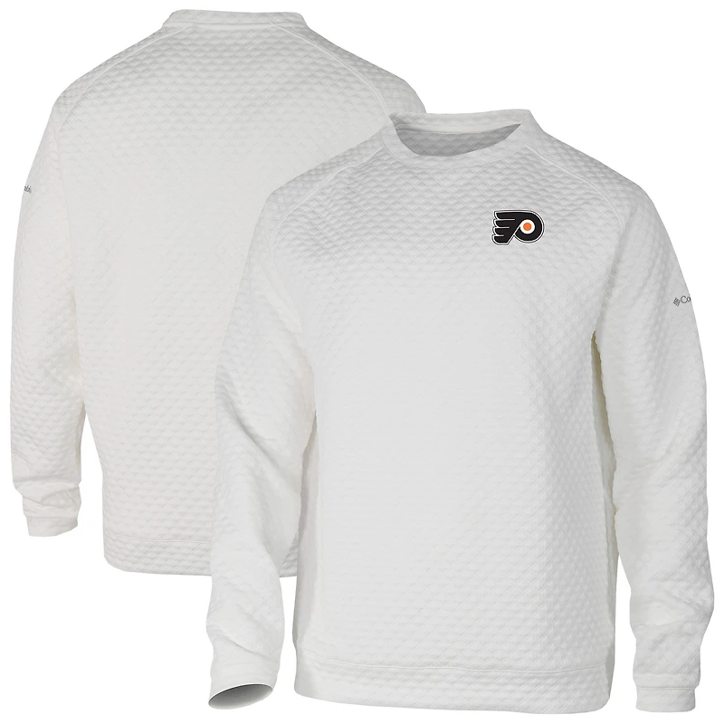 Sweat-shirt ras du cou blanc The Finder pour homme des Flyers de Philadelphie Columbia