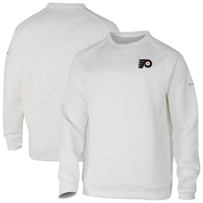 Sweat-shirt ras du cou blanc The Finder pour homme des Flyers de Philadelphie Columbia