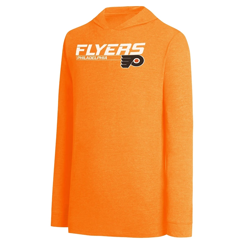Men's Concepts Sport Gray/Orange Philadelphia Flyers Meter Pullover Hoodie & Jogger Pants Set