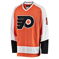 Fanatics pour hommes Bernie Parent Orange Philadelphia Flyers Premier Breakaway Maillot de joueur retraité