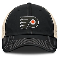 Casquette trucker ajustable Fanatics Rival noire/naturelle pour homme