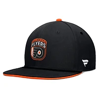 Casquette Snapback NHL Draft 2024 Fanatics noire des Flyers de Philadelphie pour hommes