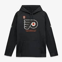 Men's Fanatics  Black Philadelphia Flyers 2026 Stanley Cup Playoffs Authentic Pro Rink Fleece Hoodie