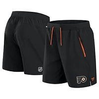 Men's Fanatics Black Philadelphia Flyers Authentic Pro Rink Performance Shorts