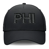 Men's Fanatics Black Philadelphia Flyers Authentic Pro Road Team Code Flex Hat