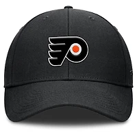 Men's Fanatics Black Philadelphia Flyers Force Adjustable Hat