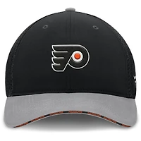 Men's Fanatics Black Philadelphia Flyers Fundamentals Span Flex Hat