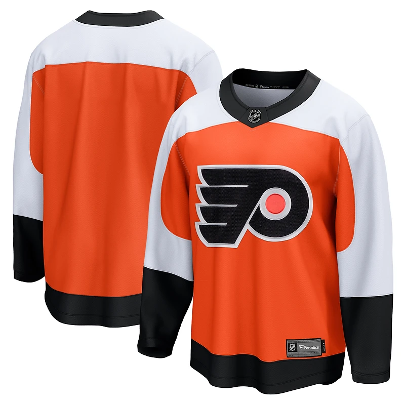 Maillot domicile des Flyers de Philadelphie orange brûlé pour homme (Fanatics)