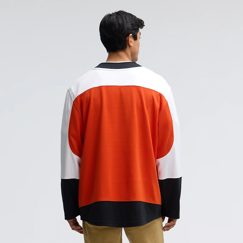 Maillot domicile des Flyers de Philadelphie orange brûlé pour homme (Fanatics)