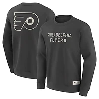 Sweat-shirt à capuche pour homme Fanatics Charcoal Philadelphia Flyers Elements Future Ground Lettering