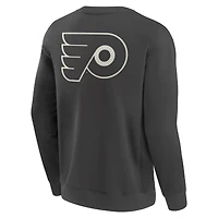 Sweat-shirt à capuche pour homme Fanatics Charcoal Philadelphia Flyers Elements Future Ground Lettering