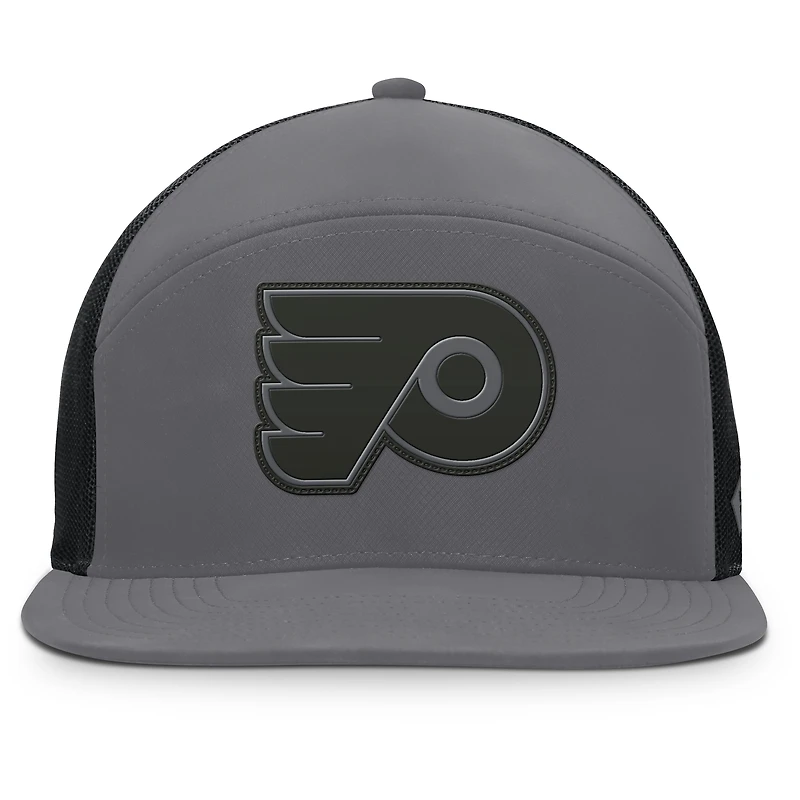 Men's Fanatics Charcoal Philadelphia Flyers Fairweather Adjustable Hat