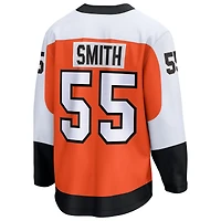 Men's Fanatics Givani Smith Orange Philadelphia Flyers Home Breakaway Jersey