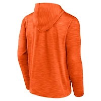 Sweat à capuche rasage de près fanatiques pour hommes, orange chiné, Flyers Philadelphie