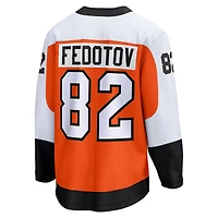 Men's Fanatics Ivan Fedotov Orange Philadelphia Flyers Home Premier Breakaway Player Jersey