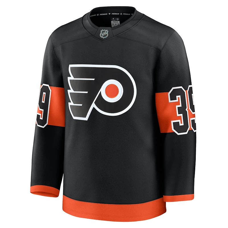 Men's Fanatics Matvei Michkov Black Philadelphia Flyers Alternate Premium Jersey
