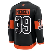 Men's Fanatics Matvei Michkov Black Philadelphia Flyers Alternate Premium Jersey