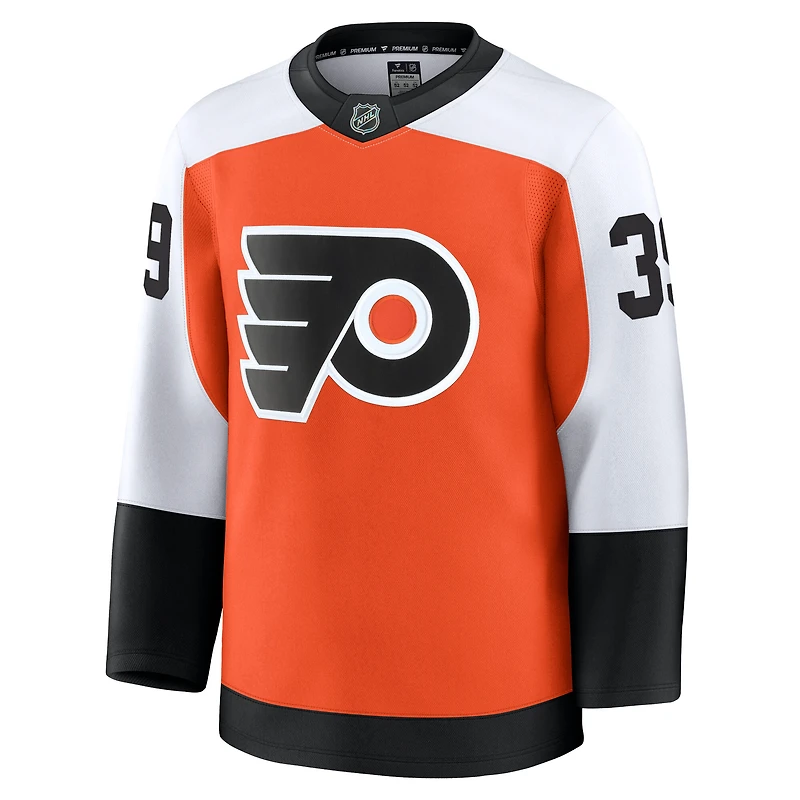 Maillot premium orange domicile des Flyers de Philadelphie Matvei Michkov pour hommes